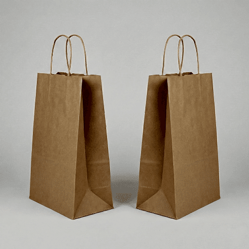 Baskısız Kraft Çanta